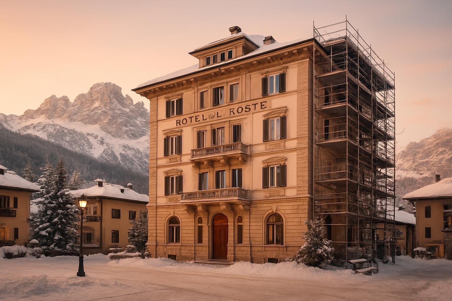 Investire in immobili turistici: lezioni dall’Hotel de la Poste a Cortina
