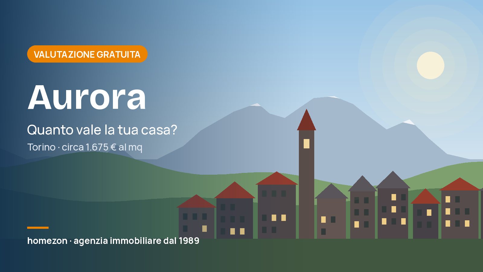 Agenzia immobiliare Aurora (Torino): prezzi delle case e valutazione gratuita