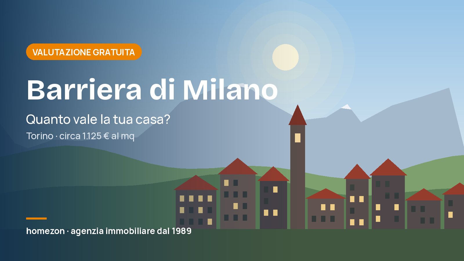 Agenzia immobiliare Barriera di Milano (Torino): prezzi delle case e valutazione gratuita