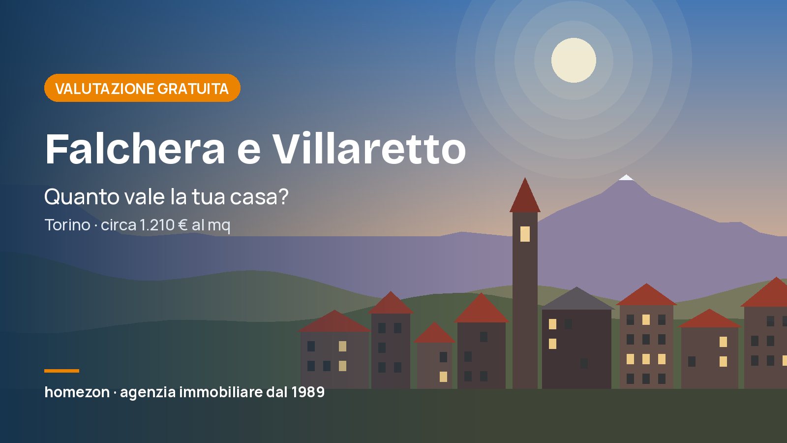 Agenzia immobiliare Falchera e Villaretto (Torino): prezzi delle case e valutazione gratuita