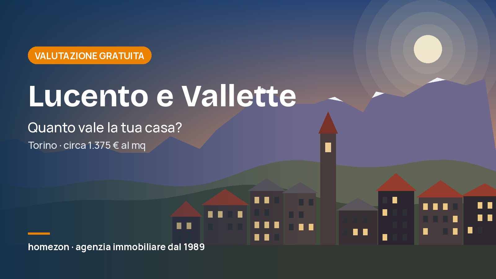 Agenzia immobiliare Lucento e Vallette (Torino): prezzi delle case e valutazione gratuita