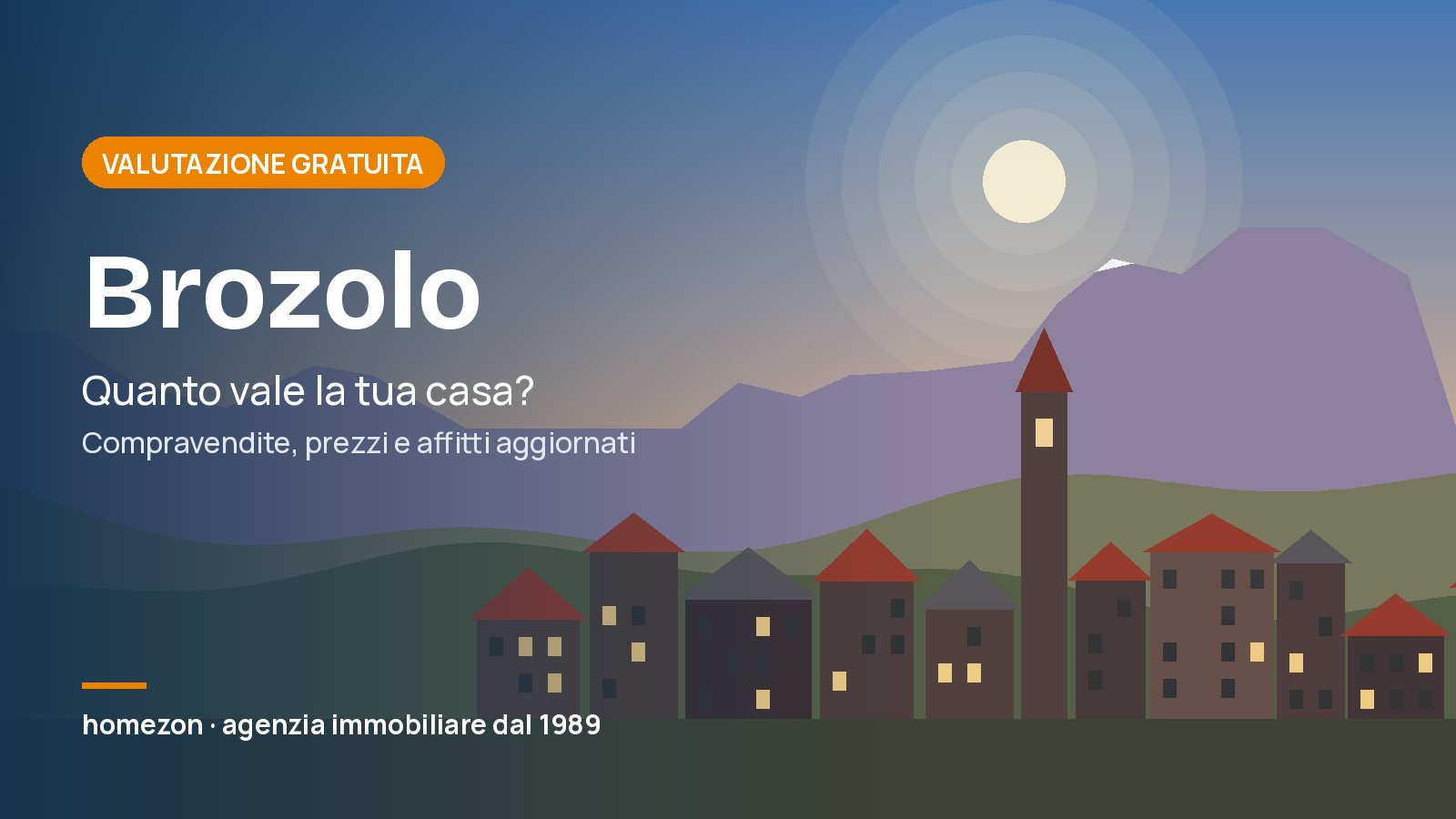 Valutazione appartamenti a Brozolo: quanto vale la tua casa