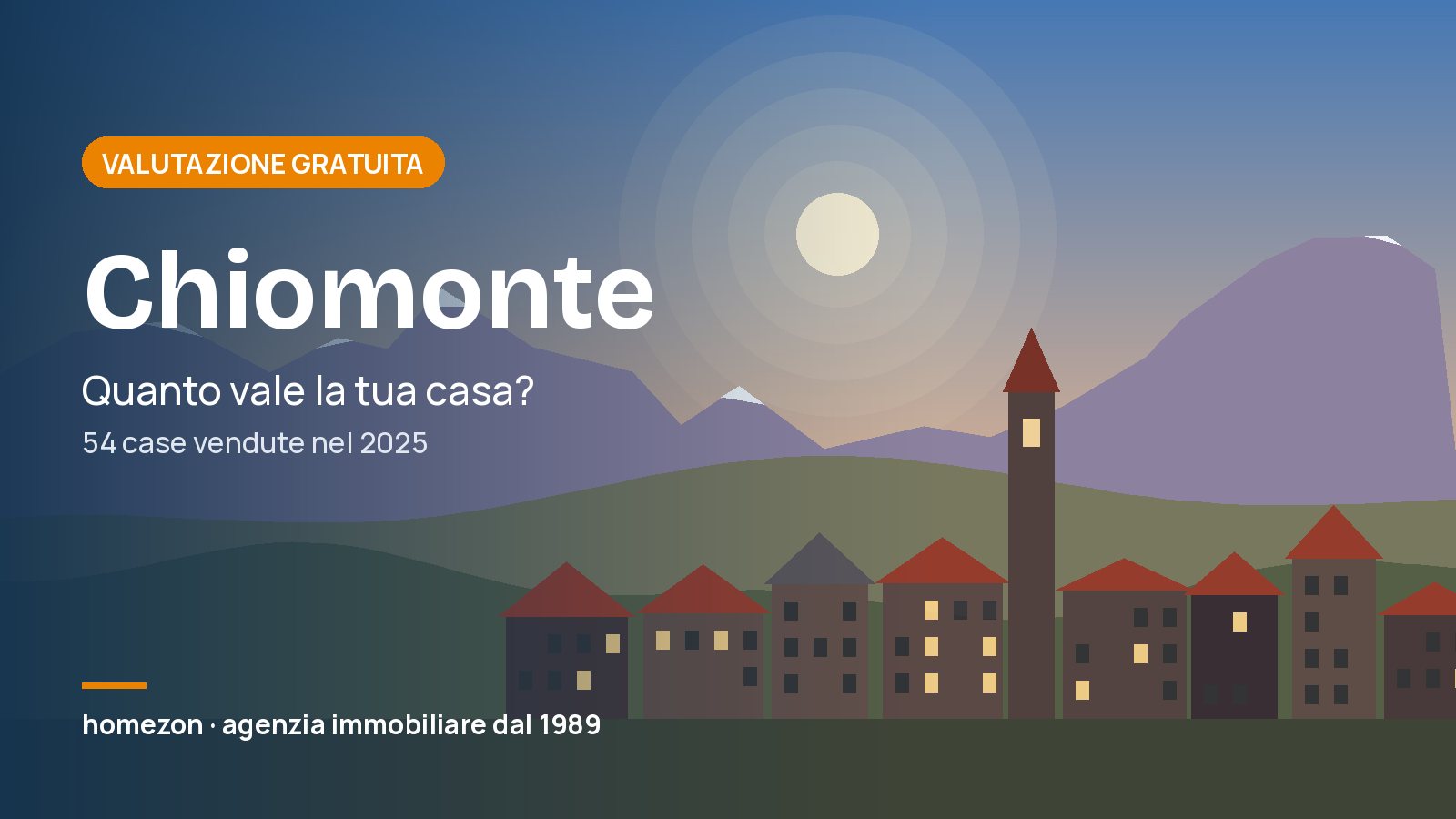 Valutazione appartamenti a Chiomonte: quanto vale la tua casa