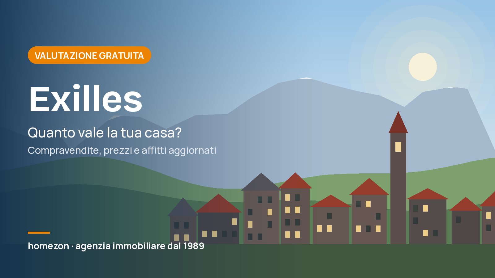 Valutazione appartamenti a Exilles: quanto vale la tua casa