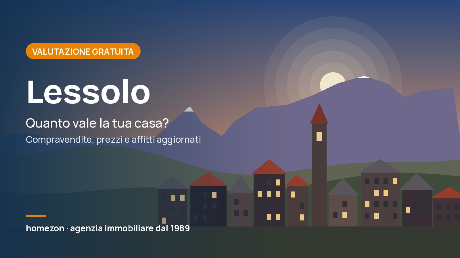 Valutazione appartamenti a Lessolo: quanto vale la tua casa