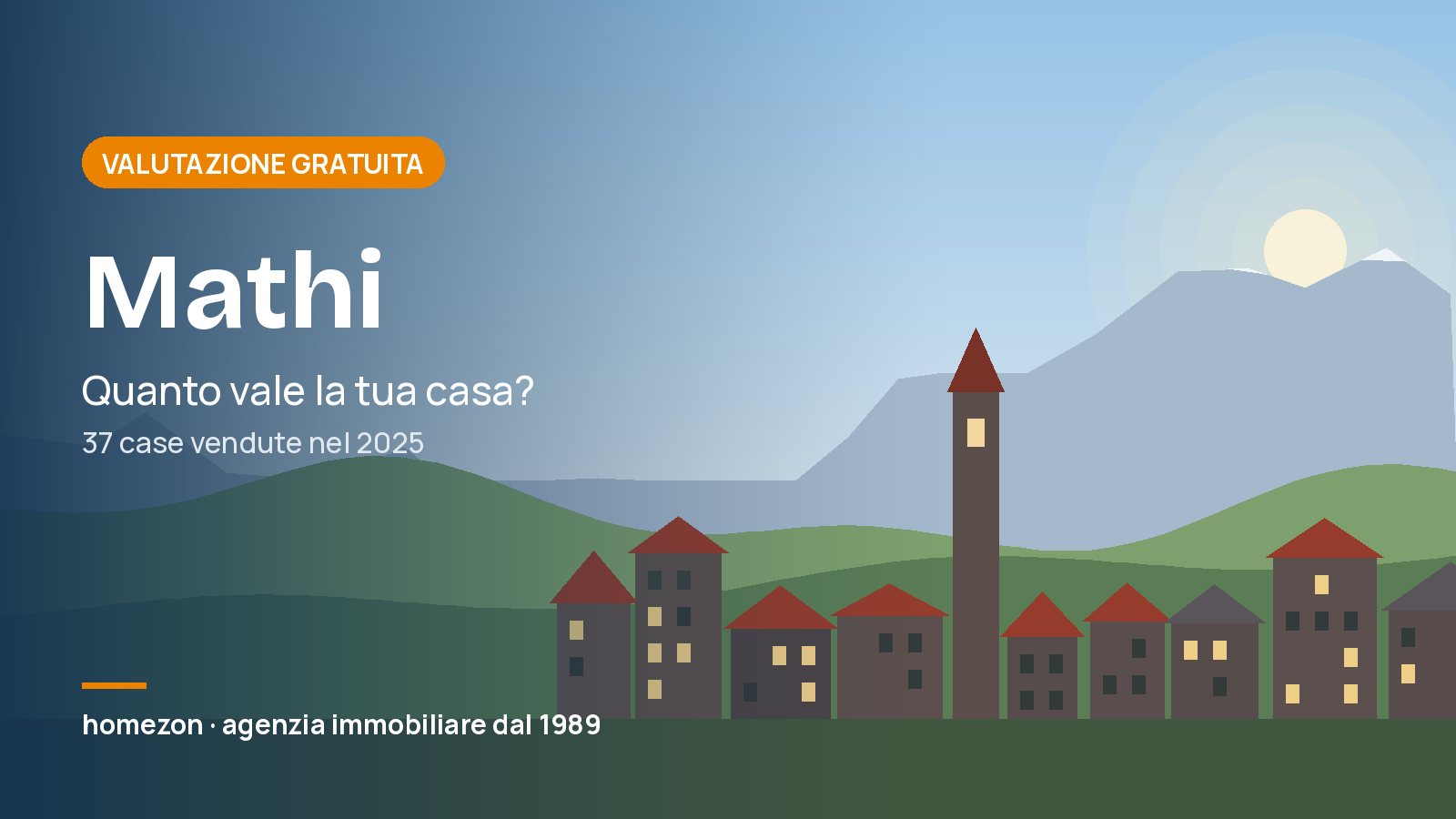 Valutazione appartamenti a Mathi: quanto vale la tua casa