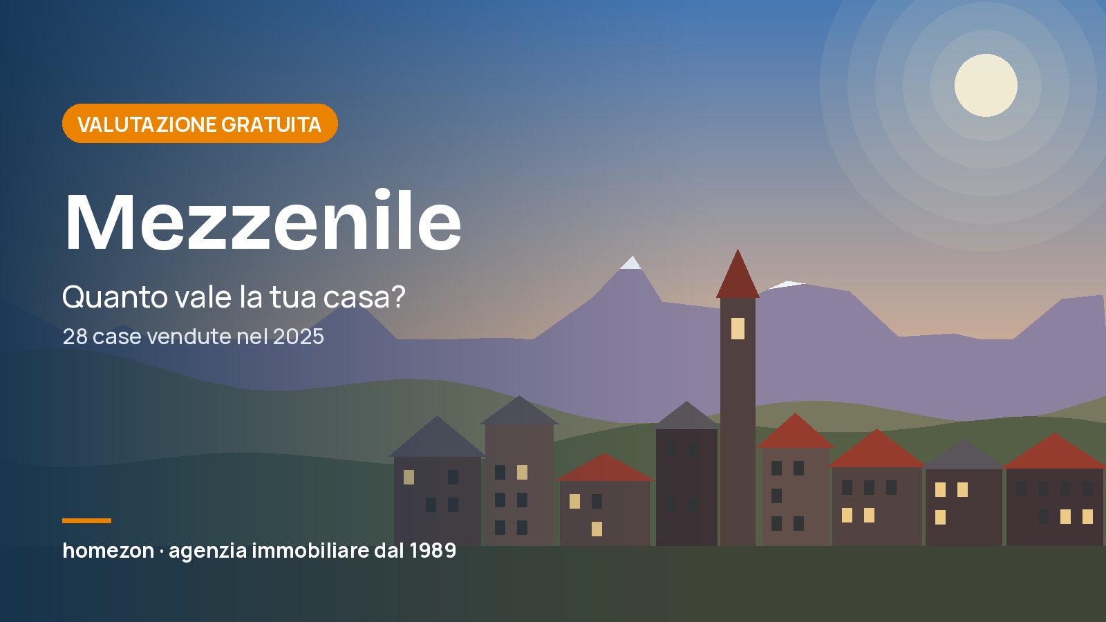 Valutazione appartamenti a Mezzenile: quanto vale la tua casa