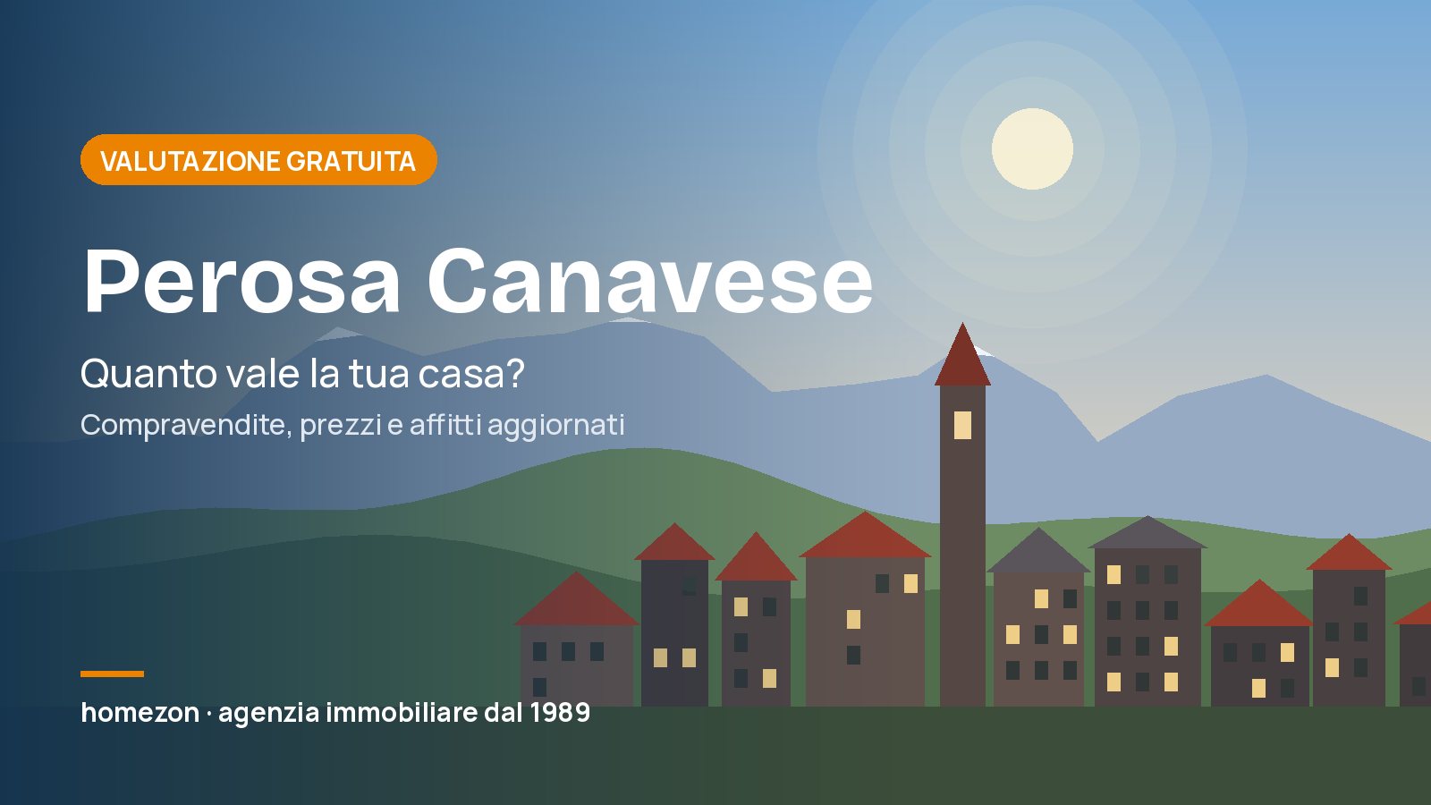 Valutazione appartamenti a Perosa Canavese: quanto vale la tua casa