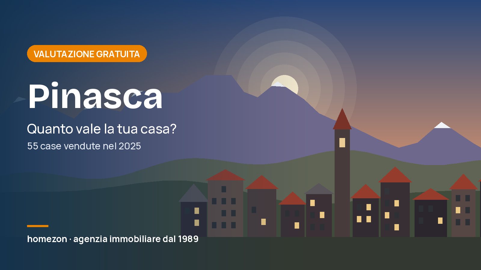 Valutazione appartamenti a Pinasca: quanto vale la tua casa