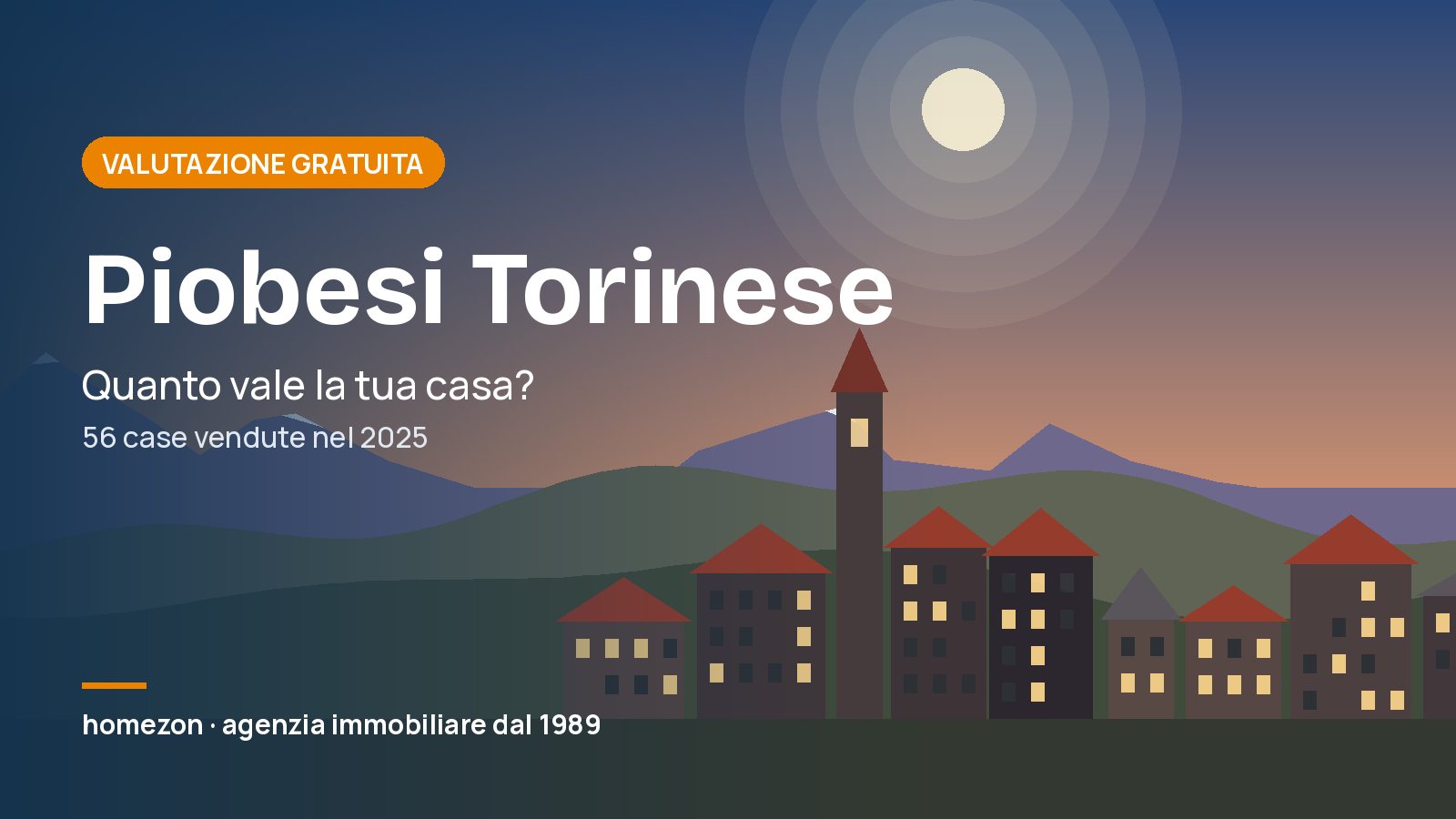 Valutazione appartamenti a Piobesi Torinese: quanto vale la tua casa