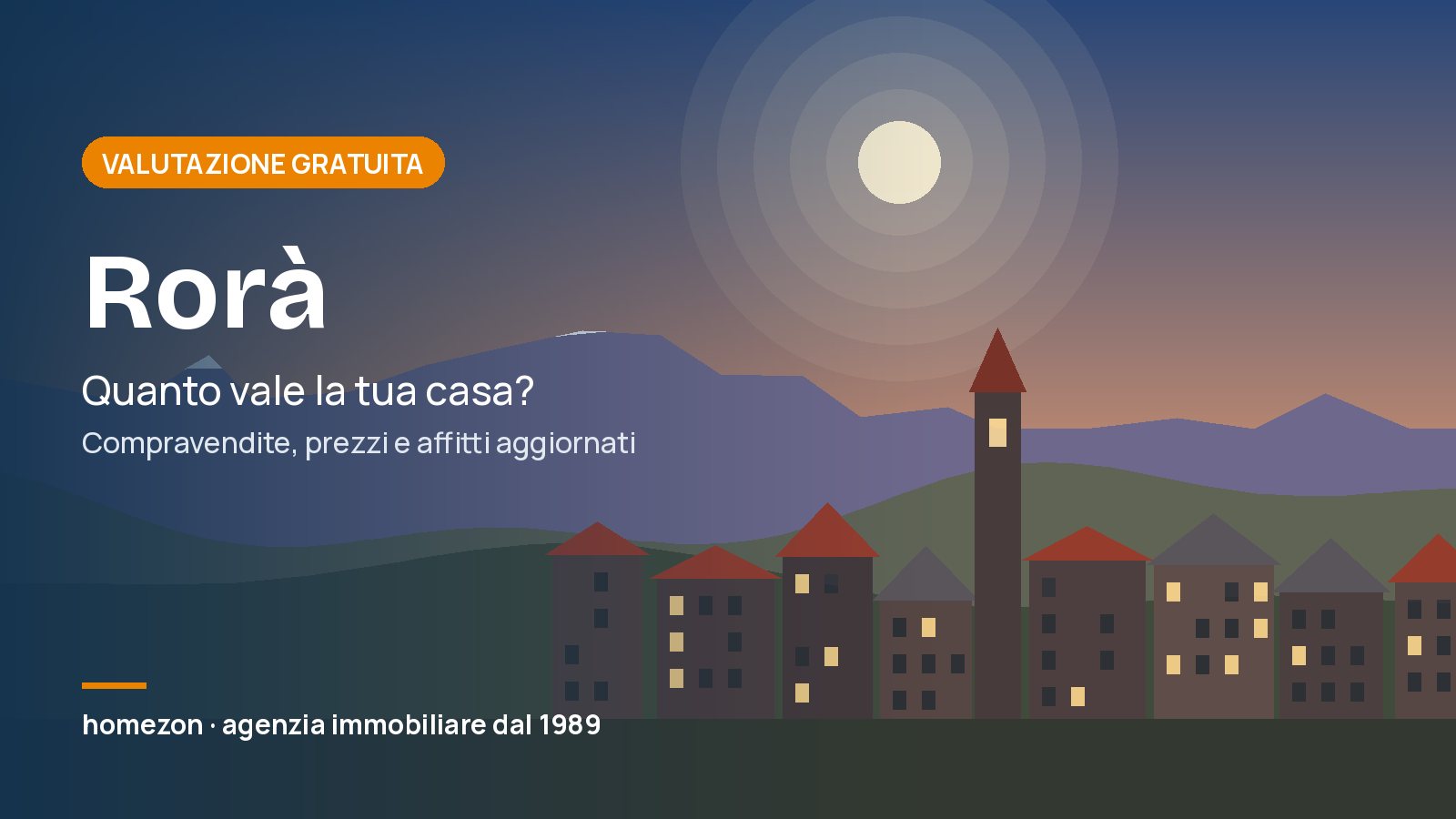 Valutazione appartamenti a Rorà: quanto vale la tua casa