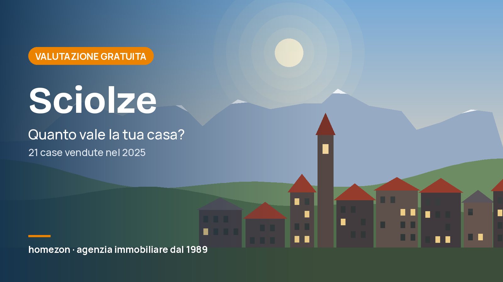 Valutazione appartamenti a Sciolze: quanto vale la tua casa