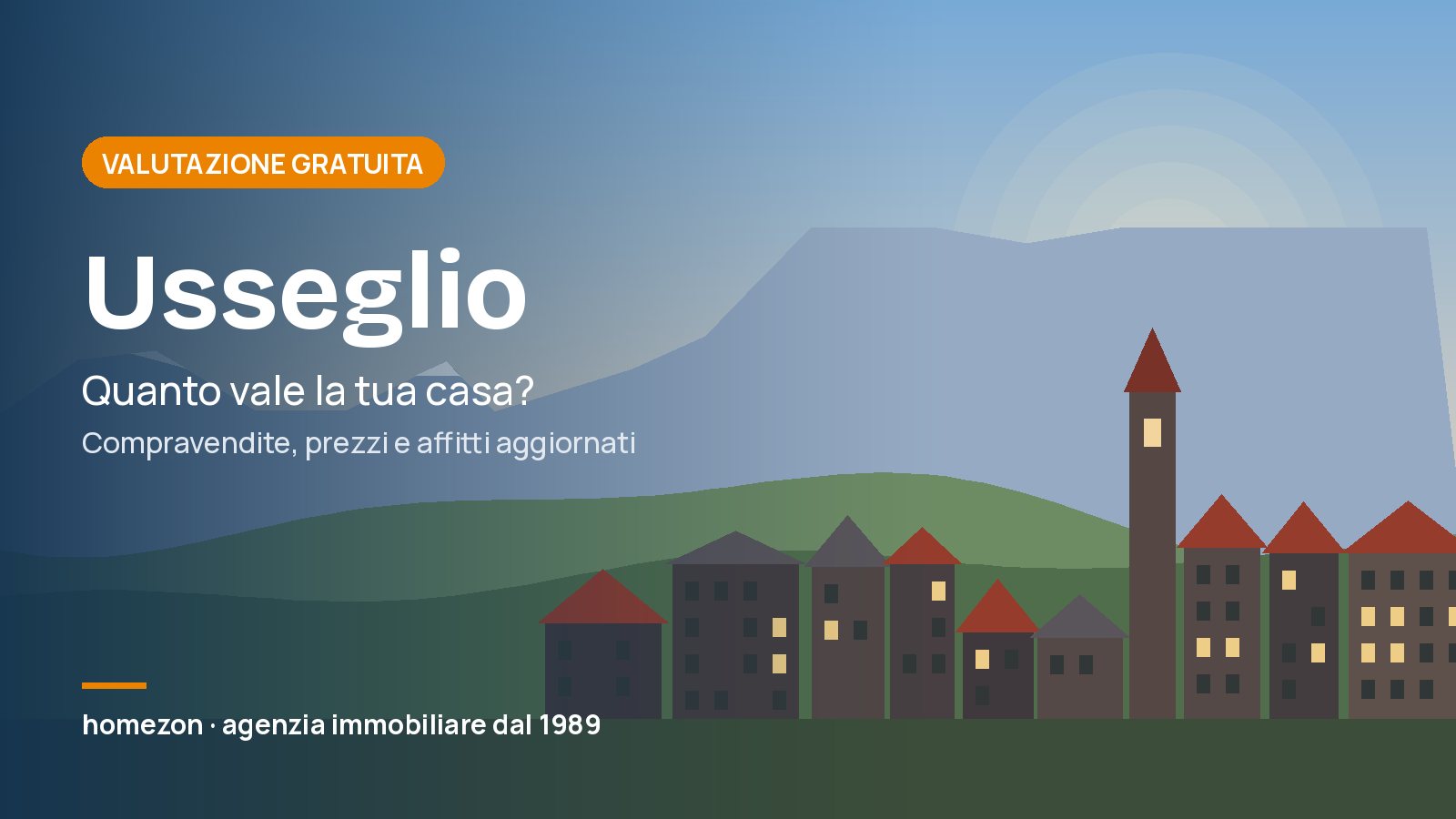 Valutazione appartamenti a Usseglio: quanto vale la tua casa