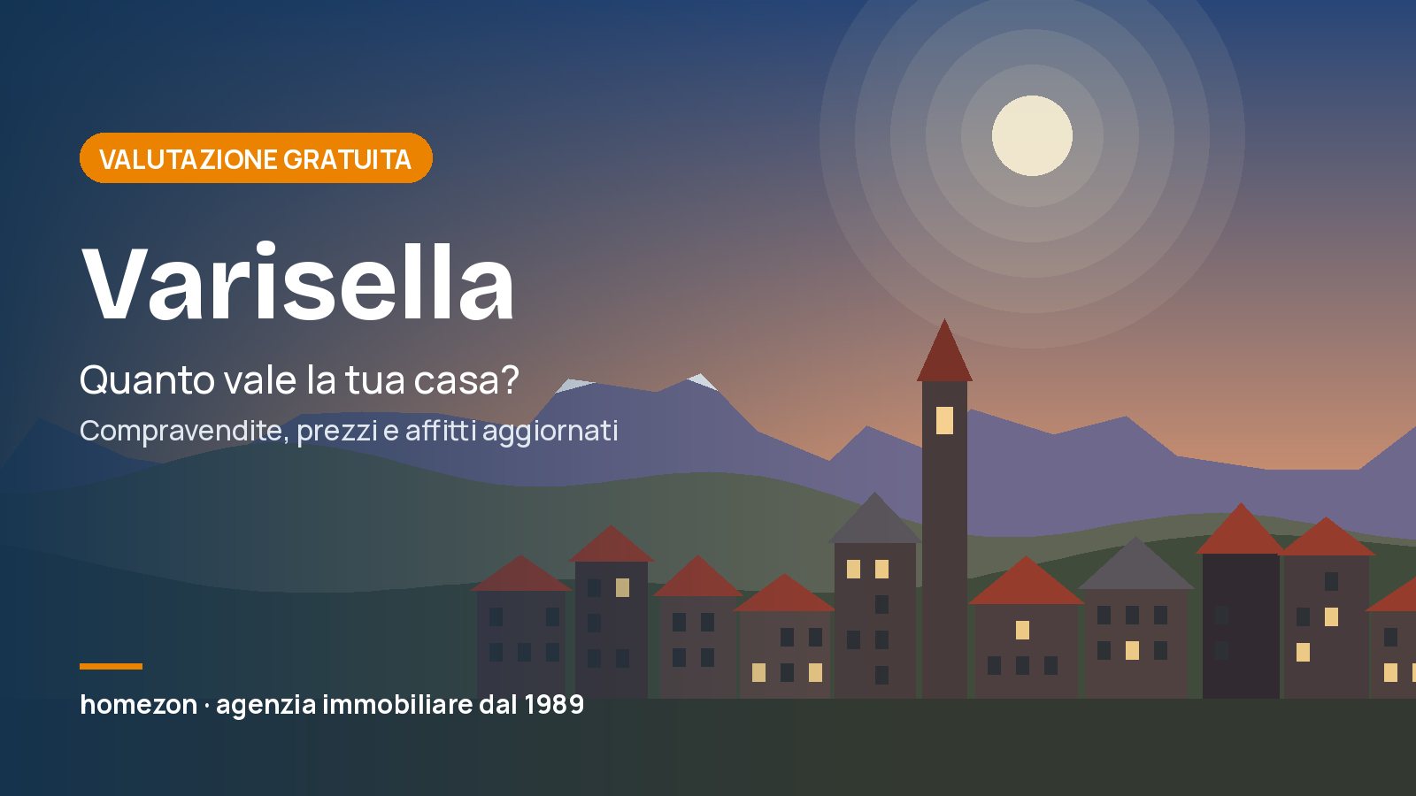 Valutazione appartamenti a Varisella: quanto vale la tua casa