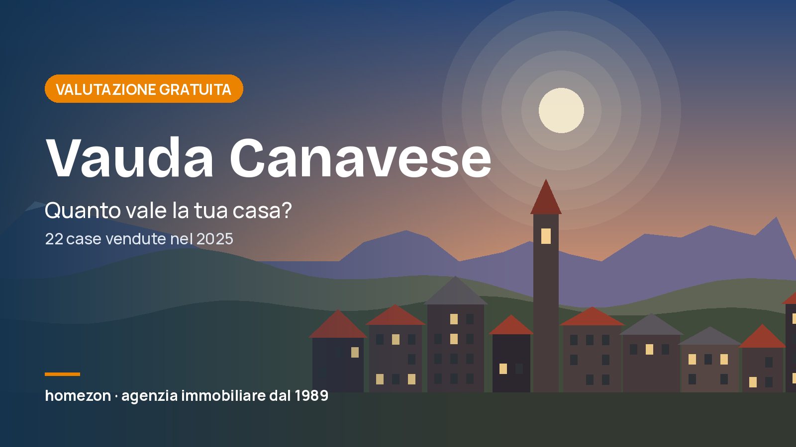 Valutazione appartamenti a Vauda Canavese: quanto vale la tua casa