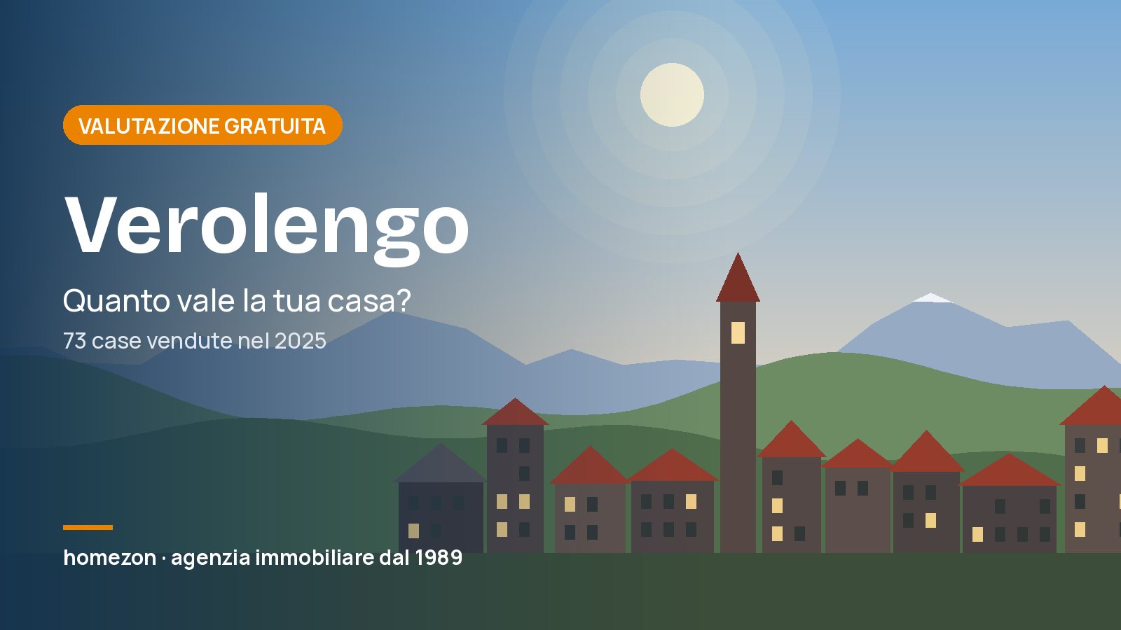 Valutazione appartamenti a Verolengo: quanto vale la tua casa