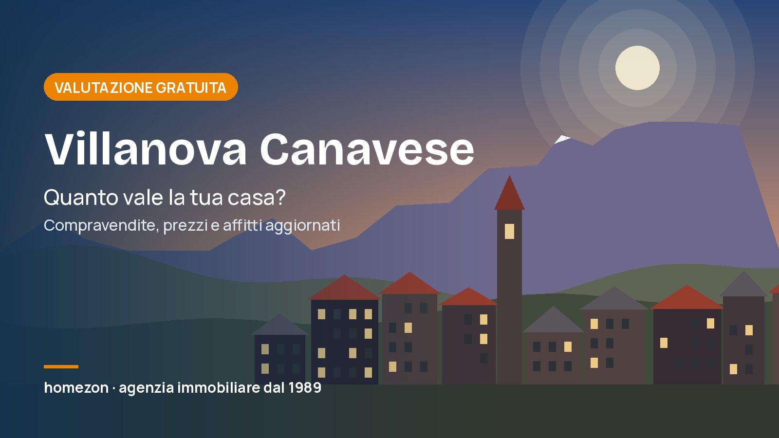 Valutazione appartamenti a Villanova Canavese: quanto vale la tua casa